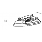 Metabo Plateau de ponçage avec fixation auto-agrippante velcro pour ponceuse SMA12BL (344102820)