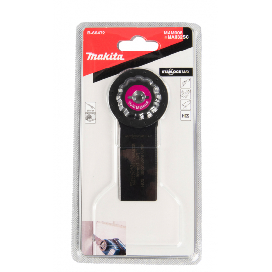 Makita B-66472 Lame de déjointage STARLOCK MAX (32x60mm)