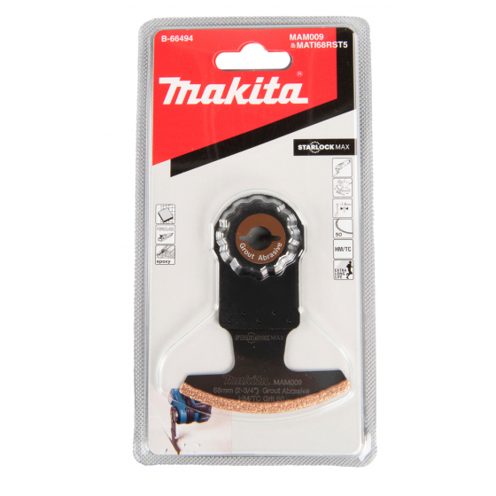 Makita B-66494 lame segmentée carbure STARLOCK MAX  (10x68mm)
