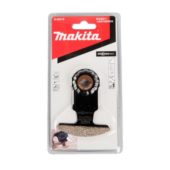 Makita B-66519 lame segmentée diamant STARLOCK MAX (30x68mm)