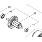 Makita Induit pour boulonneuse à chocs 18V DTW1001, DTW1002 (519592-3)