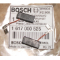 Bosch Paire de charbons pour perforateur GBH2-23RE, GBH2-24D, GBH2-24DF (1617000525)
