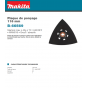 Makita B-66569 Plateau de ponçage carbure Starlock Max (116mm- 40g)