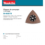 Makita B-66575 Plateau de ponçage carbure Starlock Max 116mm