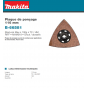 Makita B-66581 Plateau de ponçage carbure Starlock Max 116mm