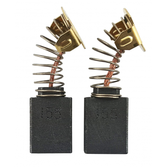Makita Paire de charbons CB155 pour Marteau-piqueur 4110B, HM1200, HM1202C, HM1242C, HM1300, HM1400 (181048-2) Makita Paire de charbons CB155 pour Marteau-piqueur 4110B, HM1200, HM1202C, HM1242C, HM1300, HM1400 (181048-2)