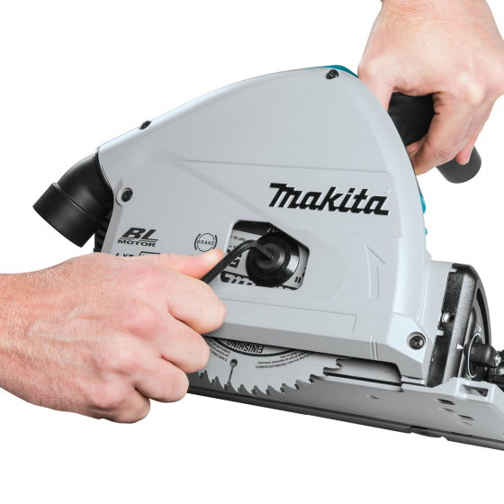 Makita DSP600ZJ Scie plongeante 36V 2x18V Li-ion ø165mm (Machine seule)
