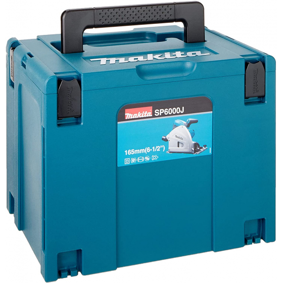 Makita SP6000J Scie plongeante Ø165 mm 1300W avec coffret de transport Mak-Pac