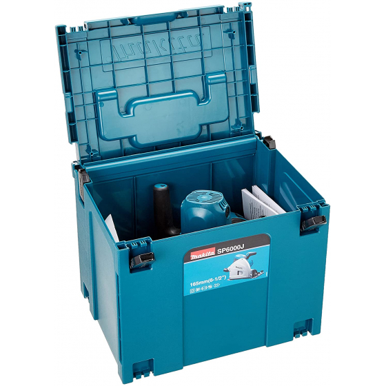 Makita SP6000J Scie plongeante Ø165 mm 1300W avec coffret de transport Mak-Pac
