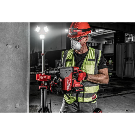 Milwaukee M18 ONEFHPX-552X Perforateur, burineur SDS+ 32mm FUEL 18V 5.0J 2x5.5Ah avec mandrin FIXTEC (4933478496) Milwaukee M18 ONEFHPX-552X Perforateur, burineur SDS+ 32mm FUEL 18V 5.0J 2x5.5Ah avec mandrin FIXTEC (4933478496)