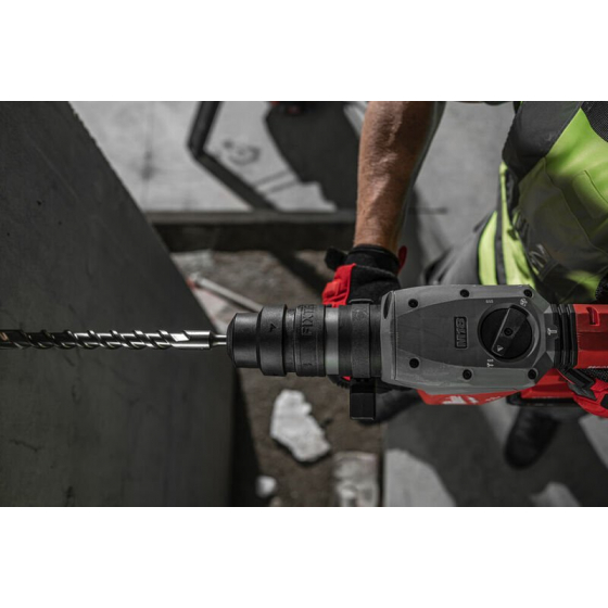 Milwaukee M18 ONEFHPX-552X Perforateur, burineur SDS+ 32mm FUEL 18V 5.0J 2x5.5Ah avec mandrin FIXTEC (4933478496) Milwaukee M18 ONEFHPX-552X Perforateur, burineur SDS+ 32mm FUEL 18V 5.0J 2x5.5Ah avec mandrin FIXTEC (4933478496)