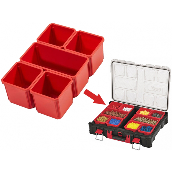 Milwaukee Conteneurs amovibles pour organisateur Packout (4932478300)