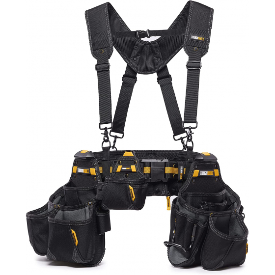 Toughbuilt Ensemble ceinture porte-outils avec bretelles 5pcs pour professionnels TB-CT-101-5P Toughbuilt Ensemble ceinture porte-outils avec bretelles 5pcs pour professionnels TB-CT-101-5P