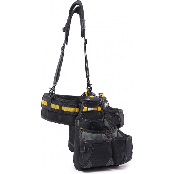 Toughbuilt Ensemble ceinture porte-outils avec bretelles 5pcs pour professionnels TB-CT-101-5P Toughbuilt Ensemble ceinture porte-outils avec bretelles 5pcs pour professionnels TB-CT-101-5P