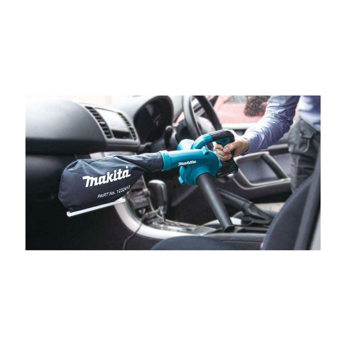 Makita Sac à poussière tissu pour aspirateur, souffleur DUB185, UB100DZ  (123241-2)