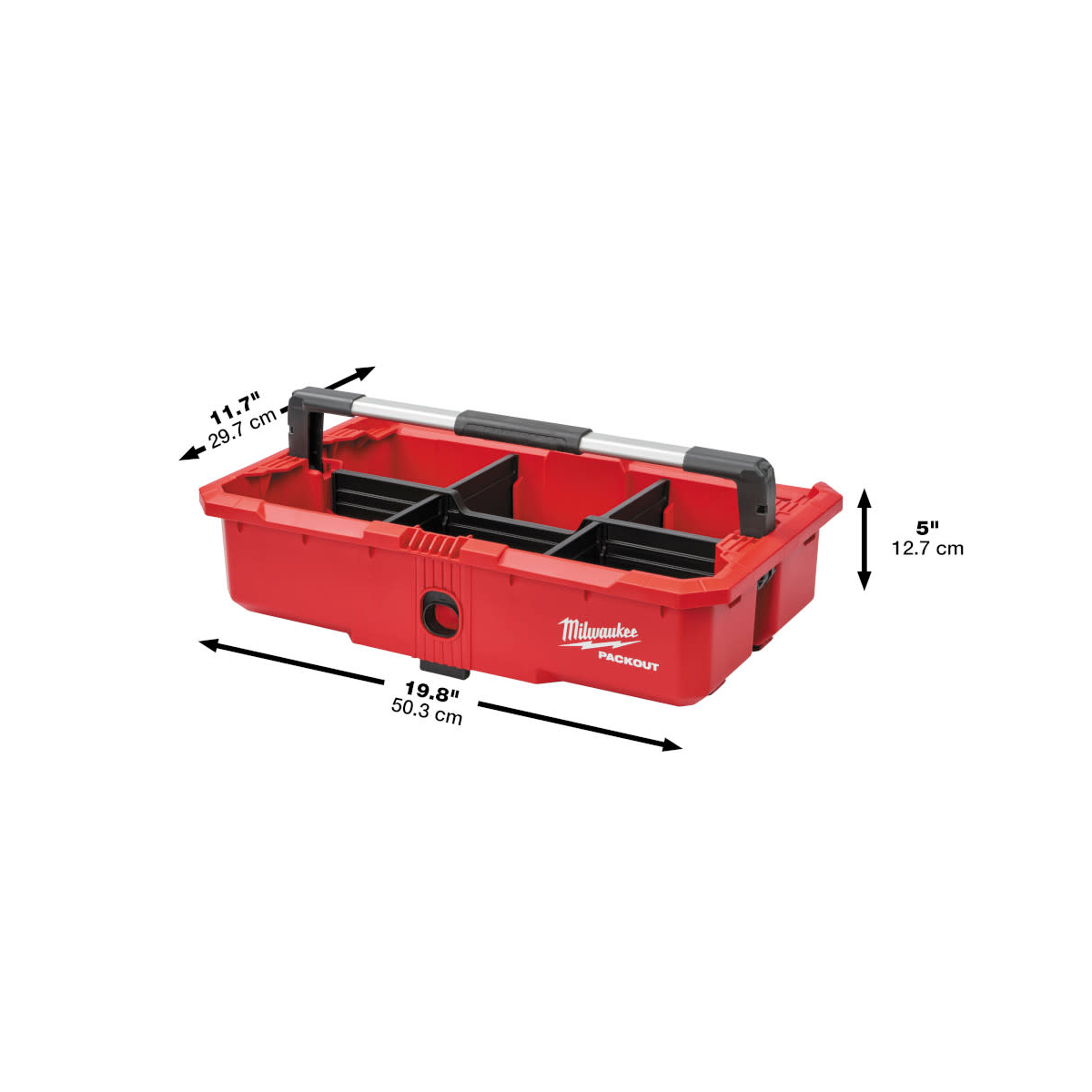 Milwaukee Tool PACKOUT Plateau de rangement pour jeu de rochet et