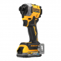 DeWalt DCF850E2T-QW Visseuse à chocs 3 Vitesses 18V 208Nm XR 2x1.7Ah POWERSTACK avec Coffret T-STAK