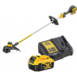 Dewalt DCM561P1-QW Coupe Bordures 18V Brushless 1x5.0Ah ø33cm