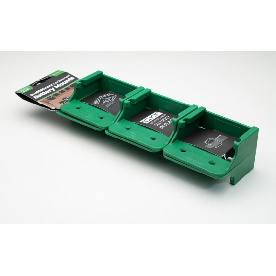StealthMounts Supports de batteries Hikoki, Hitachi 18V 6-pack VERT BM-MHH18-GRN-6 StealthMounts Supports de batteries Hikoki, Hitachi 18V 6-pack VERT BM-MHH18-GRN-6
