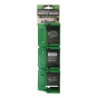 StealthMounts Supports de batteries Hikoki, Hitachi 18V 6-pack VERT BM-MHH18-GRN-6