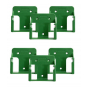 StealthMounts Supports de batteries Hikoki, Hitachi 18V 6-pack VERT BM-MHH18-GRN-6