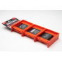 StealthMounts Supports de batteries Hilti 22V 6-pack Orange BM-HT22-ORG-6