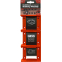 StealthMounts Supports de batteries Hilti 22V 6-pack Orange BM-HT22-ORG-6