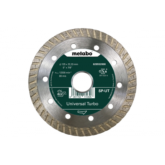 Metabo Disque diamant ø125mm universelle SP-UT (628552000)