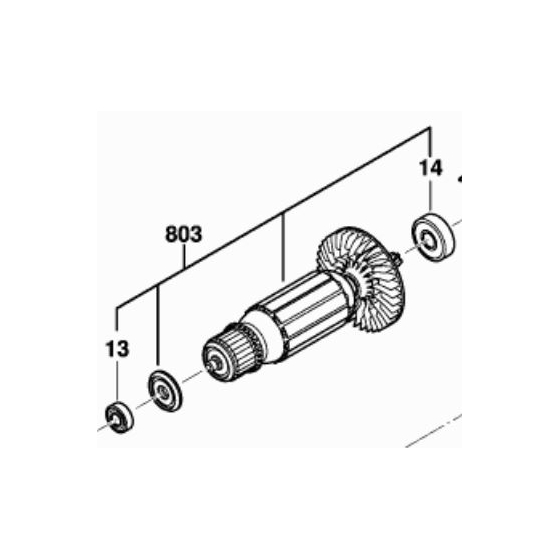 Bosch Induit scie sur table GTS 635-216 (1609B06558) Bosch Induit scie sur table GTS 635-216 (1609B06558)
