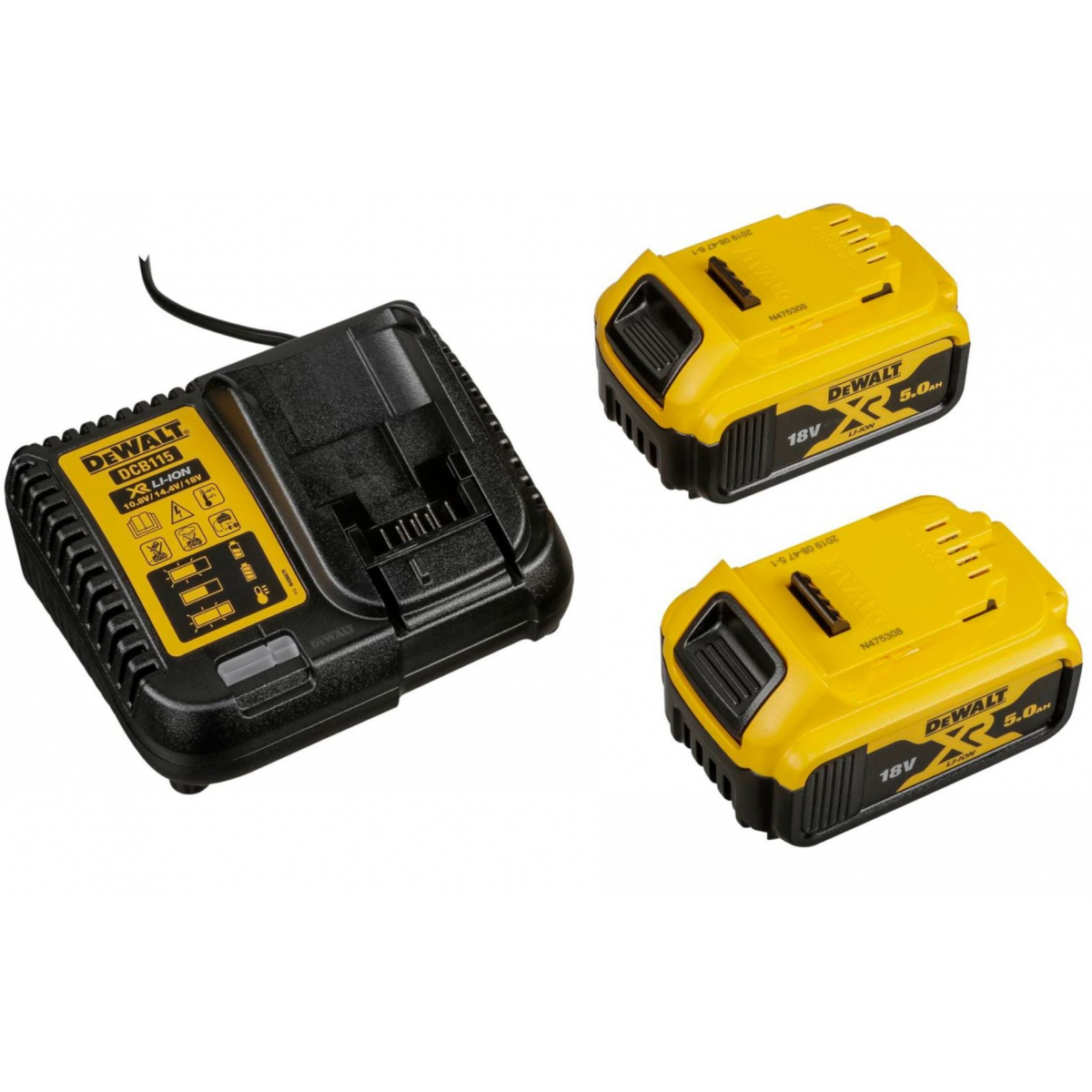 DEWALT Perceuse visseuse 18V 5Ah - DCD791P2