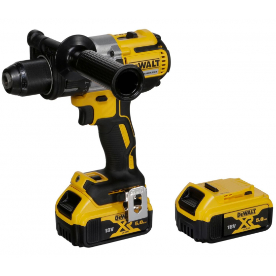 Dewalt DCD996P2-QW Perceuse, Visseuse 18V XR Li-ion Brushless 2x5.0Ah avec coffret T-Stak