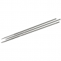 Makita Lot de x3 limes rondes ø4mm (958500617)
