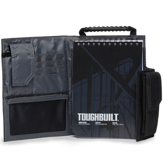 Toughbuilt organiseur et bloc-notes quadrillé L (Large) TB-56-L-C Toughbuilt organiseur et bloc-notes quadrillé L (Large) TB-56-L-C