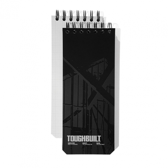 Toughbuilt organiseur et bloc-notes quadrillé M (Médium) TB-56-M-C Toughbuilt organiseur et bloc-notes quadrillé M (Médium) TB-56-M-C
