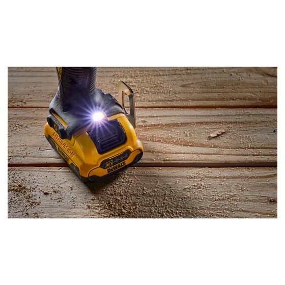 Dewalt DCD703L2T-QW Perceuse, Visseuse compacte multi-têtes 5 en 1 12V XR Brushless 2x3.0Ah