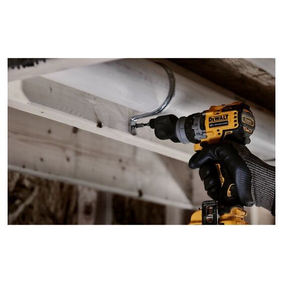 Dewalt DCD703L2T-QW Perceuse, Visseuse compacte multi-têtes 5 en 1 12V XR Brushless 2x3.0Ah