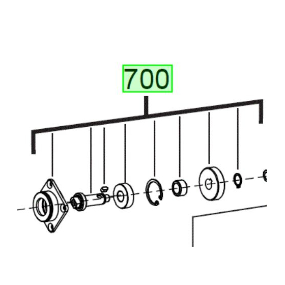 AEG Arbre de transmission pour scie PS254L (4931446374)