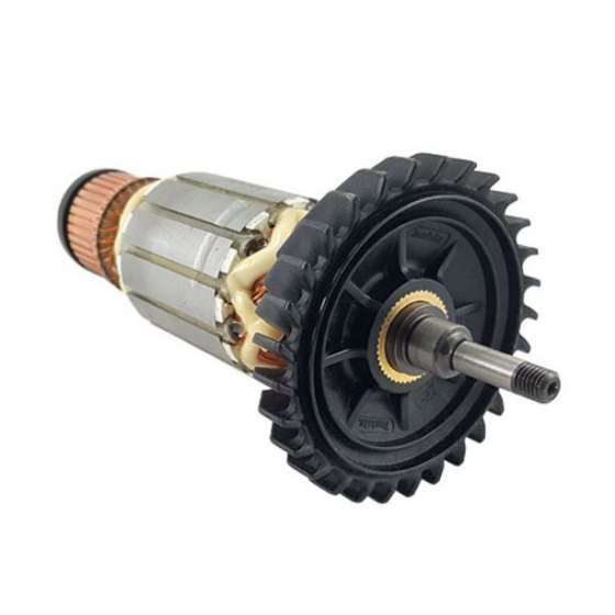 Makita Induit pour meuleuse ø180mm & ø230mm GA7050R, GA9050, GA9050R (518747-7) Makita Induit pour meuleuse ø180mm & ø230mm GA7050R, GA9050, GA9050R (518747-7)