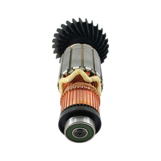 Makita Induit pour meuleuse ø180mm & ø230mm GA7050R, GA9050, GA9050R (518747-7) Makita Induit pour meuleuse ø180mm & ø230mm GA7050R, GA9050, GA9050R (518747-7)