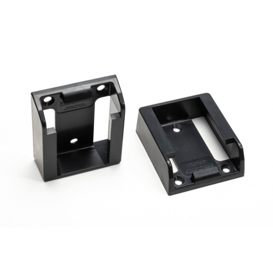 StealthMounts Supports de batteries DeWalt 12V & 10.8V 6-pack NOIR BM-DW12-BLK-6