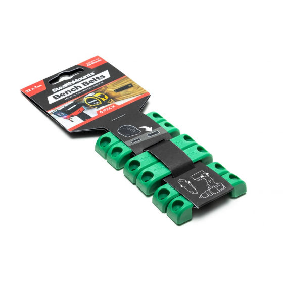 StealthMounts Lot de x6 supports porte-outils universel 32x7mm BB-6