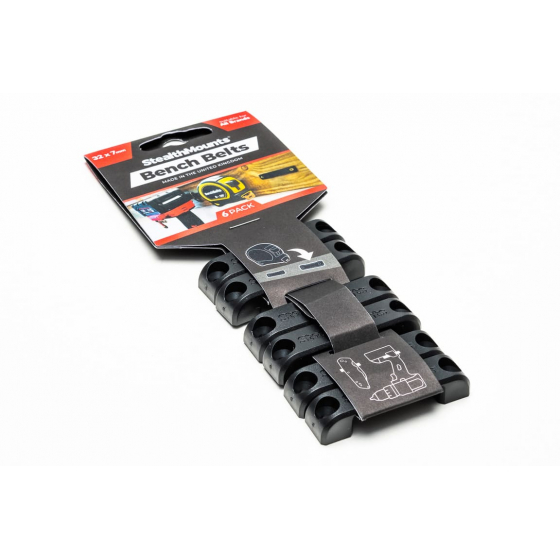 StealthMounts Lot de x6 supports porte-outils universel 32x7mm BB-6