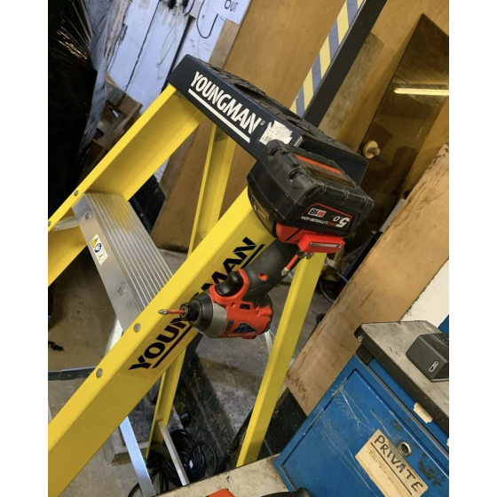 StealthMounts Lot de x6 supports porte-outils universel 32x7mm BB-6