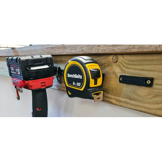 StealthMounts Lot de x6 supports porte-outils universel 32x7mm BB-6