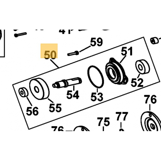 Dewalt Boite de Vitesse pour tronçonneuse à métaux D28730 (N703977) Dewalt Boite de Vitesse pour tronçonneuse à métaux D28730 (N703977)