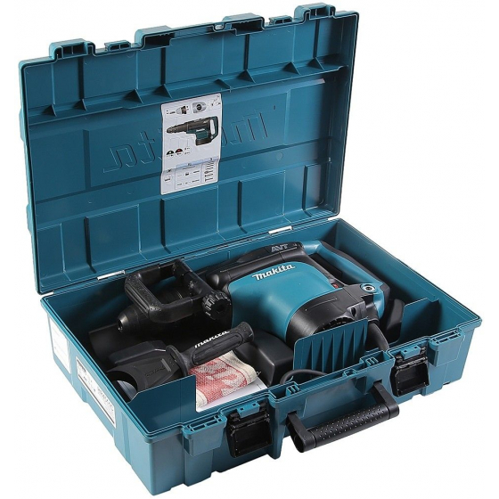 Makita HR4511C Perforateur, Burineur SDS-Max 1350W 9.4J AVT avec coffret de transport Makita HR4511C Perforateur, Burineur SDS-Max 1350W 9.4J AVT avec coffret de transport