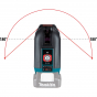Makita SK106DZ Niveau laser lignes et 4 points croix rouge 12V CXT (Machine seule)