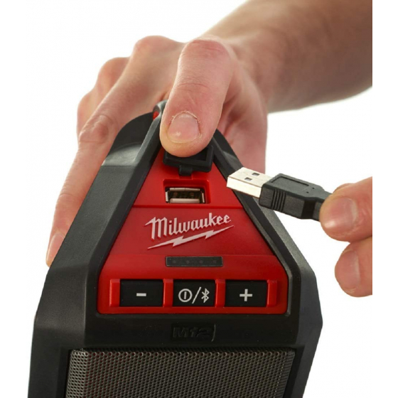 Milwaukee M12 JSSP-0 Enceinte de chantier Bluetooth (4933448380)