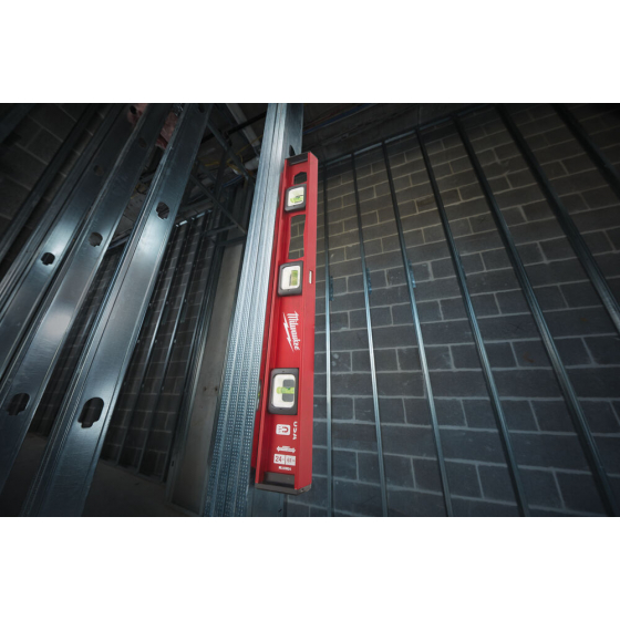 Milwaukee Niveaux magnétiques tubulaire I-Beam 60cm (4932478565)