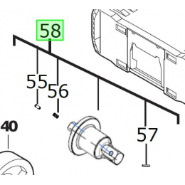 Milwaukee Enclume 1/2 pour boulonneuse HD28IW (4931472706)